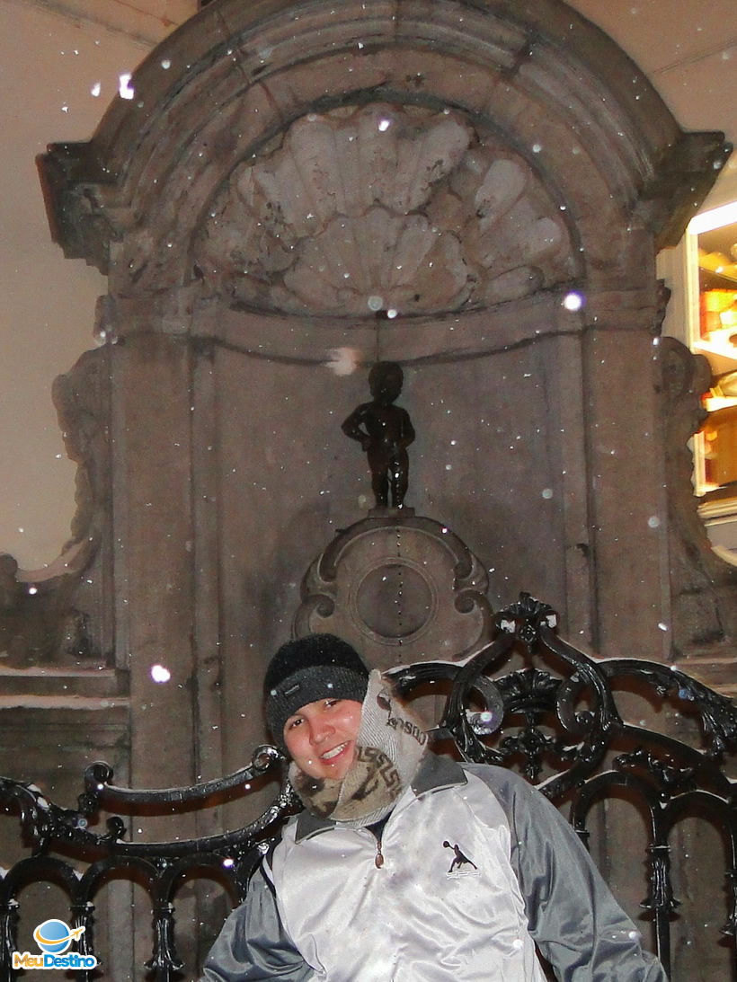 Manneken Pis - Roteiro em Bruxelas - Bélgica