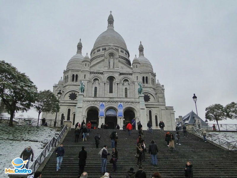 Basilique du Sacré Coeur - Bairro Montmartre - Paris - França