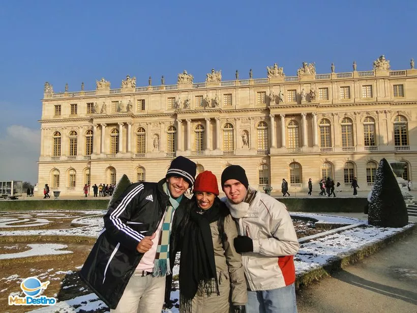 André Morato no Parc du Château de Versailles - França