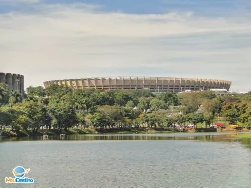 Vista parcial do Mineirão - Belo Horizonte na Copa das Confederações