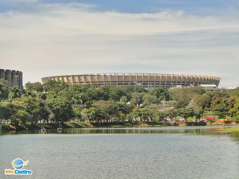 Vista parcial do Mineirão - Belo Horizonte na Copa das Confederações