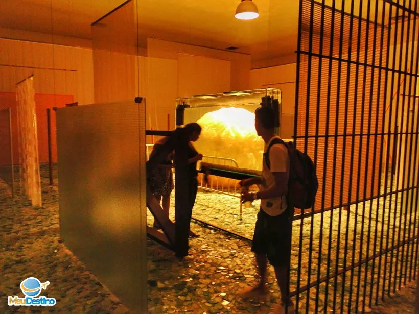 "Através", por Cildo Meireles