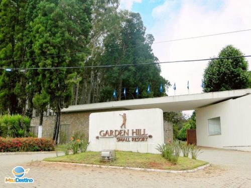 Entrada do resort