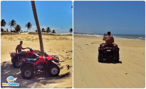 Quadriciclo - Praia do Cumbuco - Ceará