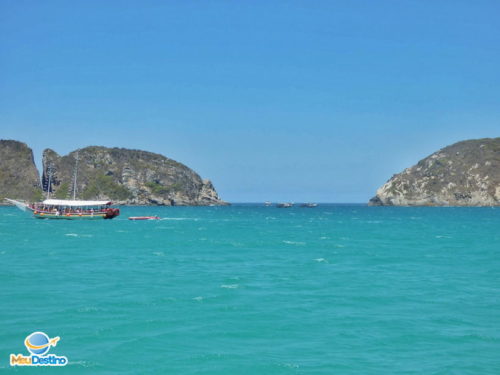 Passeio de barco em Arraial do Cabo-RJ