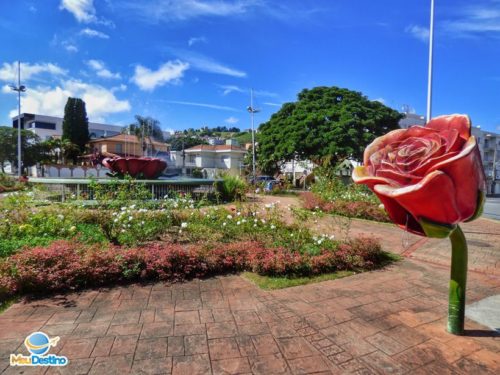 Fonte das Rosas - Roteiro pelo Centro de Poços de Caldas-MG