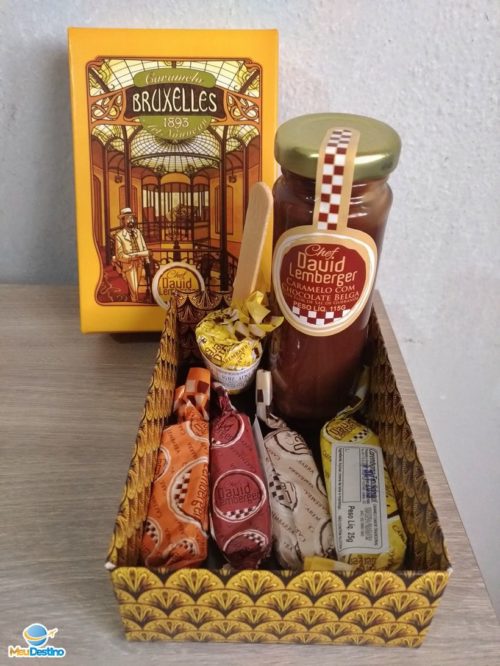 Caramelo com Chocolate Belga - David Lemberger