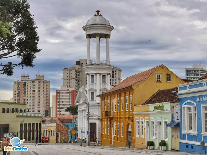 Praça Garibaldi - Centro Histórico de Curitiba-PR