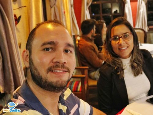 André Morato e Kalidia Silva