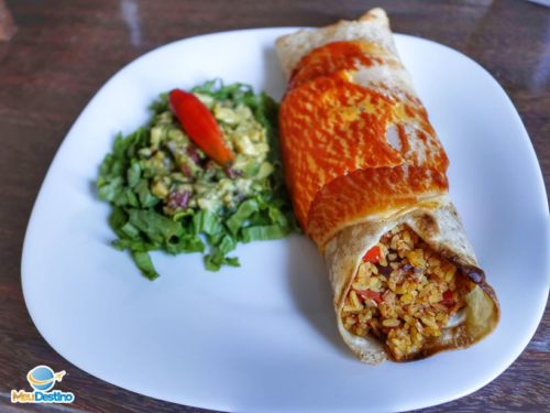Enchillada de Pollo - Casazul Bistrô - Comida Mexicana em Tiradentes-MG