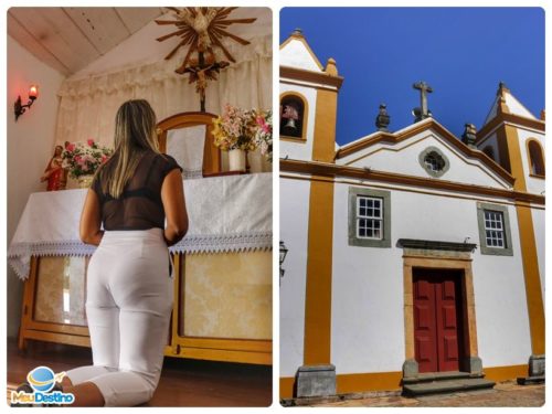 Kalidia Silva e Igreja de Nossa Senhora da Penha