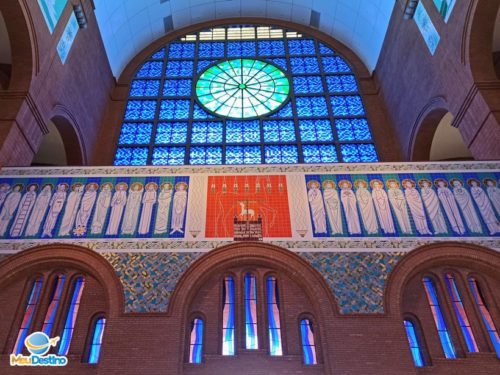 Visita à Cúpula do Santuário Nacional de Aparecida-SP