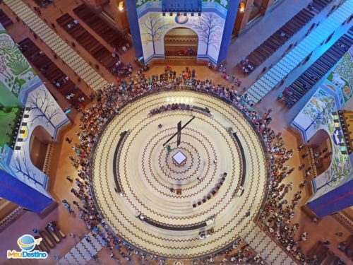 Visita à Cúpula do Santuário Nacional de Aparecida-SP