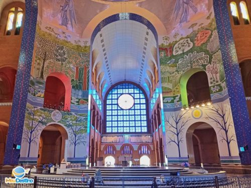 Visita à Cúpula do Santuário Nacional de Aparecida-SP