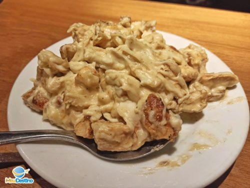 Peito de Frango com Catupiry - Restaurante Cia do Boi - Belo Horizonte-MG