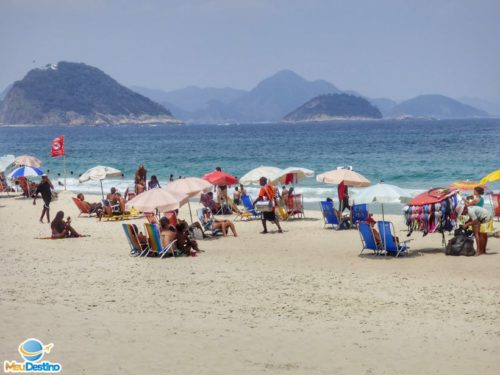 Praia de Copacabana - Rio de Janeiro-RJ