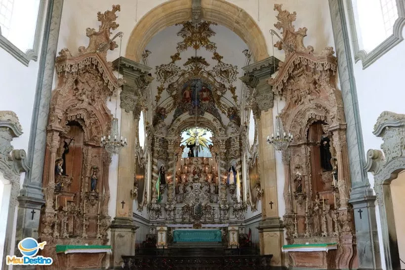 Interior da Igreja de São Francisco de Assis