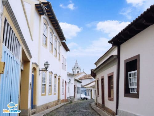 Rua Santo Antônio (Casas Tortas) - Roteiro em São João Del Rei-MG