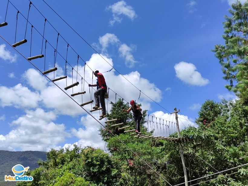 Arvorismo - Fazenda Radical - Monte Verde-MG