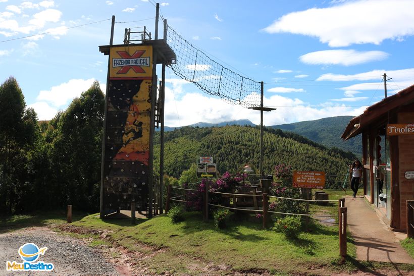 Escalada - Fazenda Radical - Monte Verde-MG