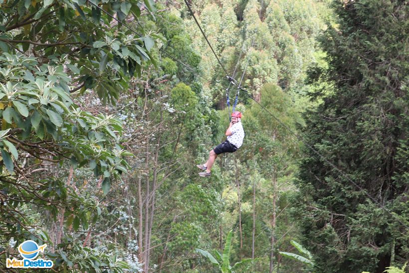 Tirolesa - Fazenda Radical - Monte Verde-MG