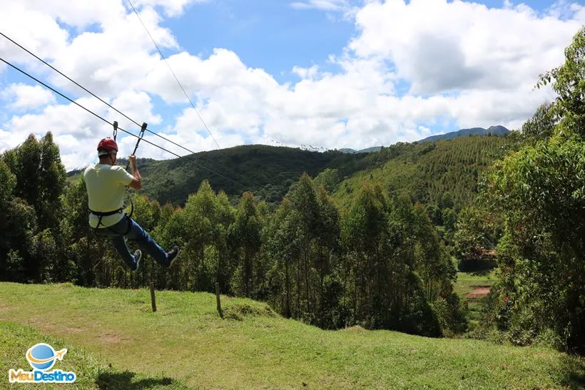 Tirolesa - Fazenda Radical - Monte Verde-MG