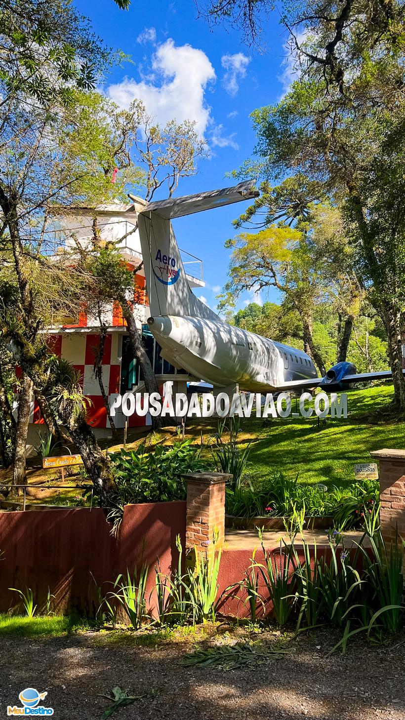 Pousada Viviê, a pousada do avião