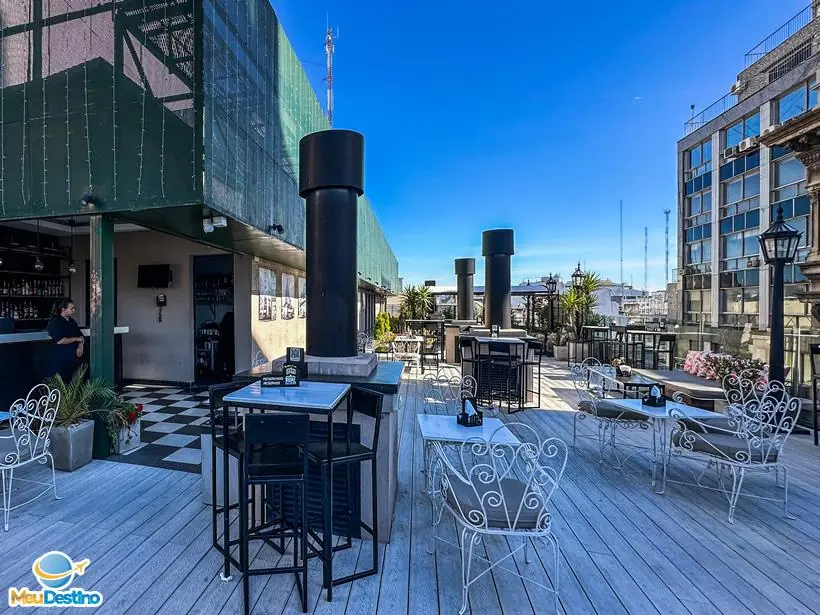 Dome Rooftop Bar - Hotel Tango de Mayo - Bar de terraço em Buenos Aires - Argentina