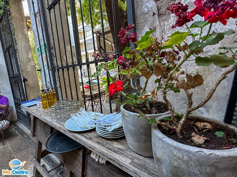 Decoração com flores