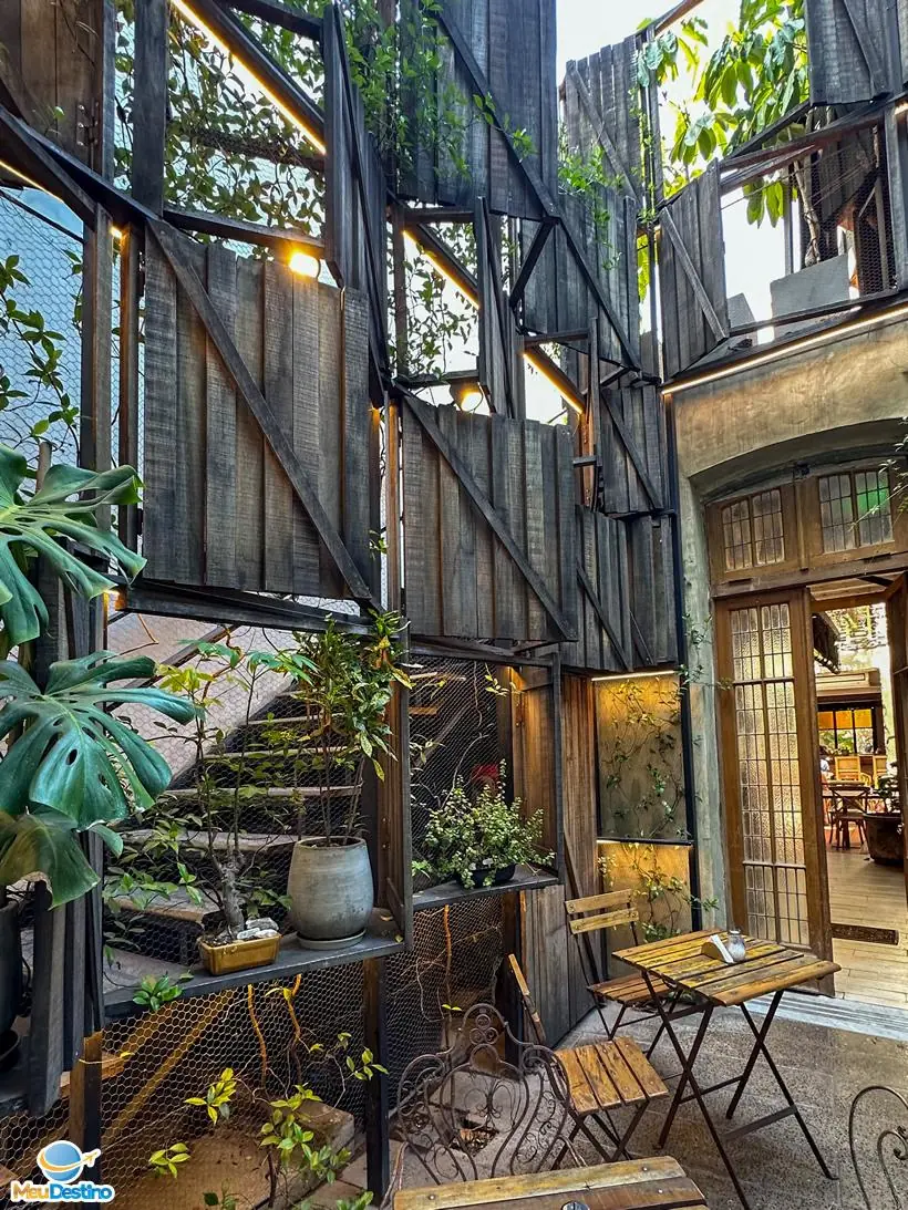 Moshu Treehouse - Café em Palermo - Buenos Aires - Argentina