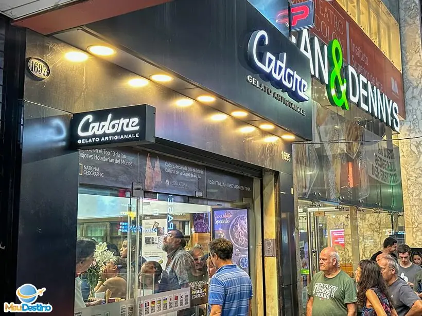Cadore Gelato - Helado Artigianale - Av. Corrientes - Buenos Aires - Argentina